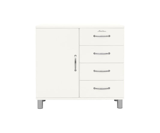 Malibu Highboard Weiß