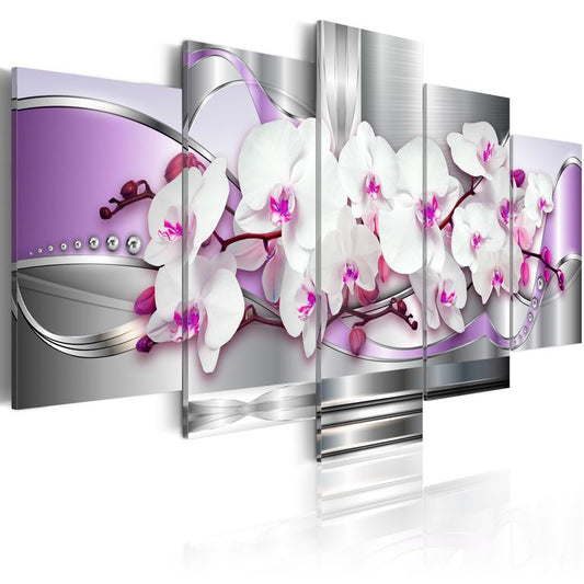 Wandbild - Orchidee und Fantasie