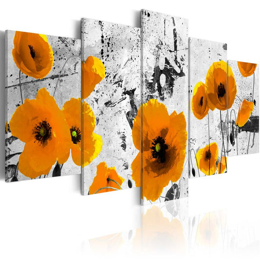 Wandbild - Poppies in the royal color