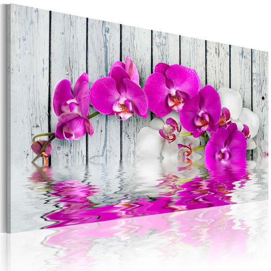 Wandbild - Harmonie: Orchidee 60x40 cm