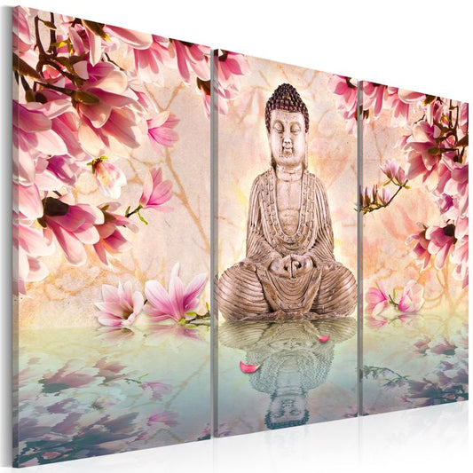 Wandbild - Buddha - Meditation