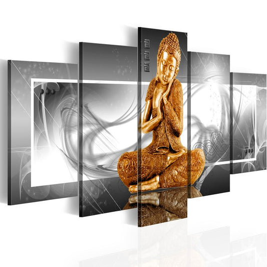 Wandbild - Buddhistisches Gebet