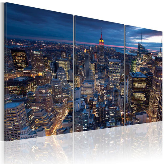 Wandbild - Blick von oben - NYC