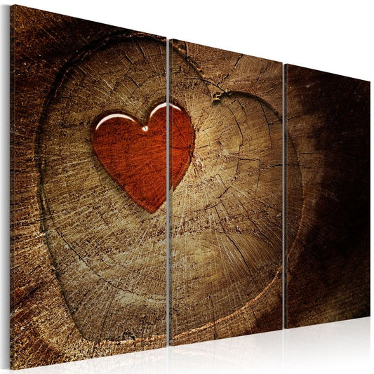 Wandbild - Alte Liebe rostet nicht - Triptychon