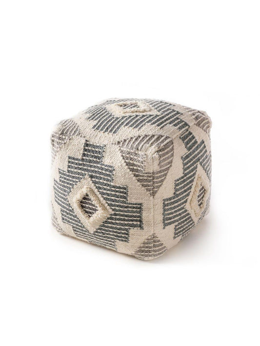 Pouf Wanda 45x45x45 cm Dunkelgrau