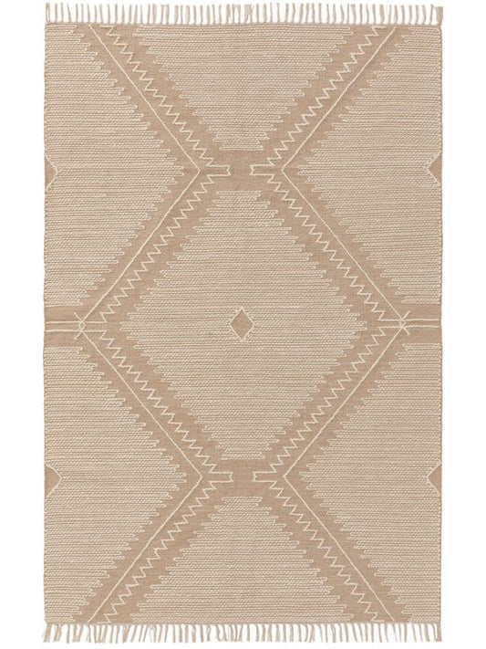 Baumwollteppich Sydney Beige