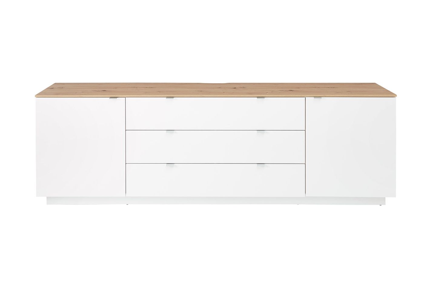 Core Sideboard Weiß supermatt / Artisan Eiche