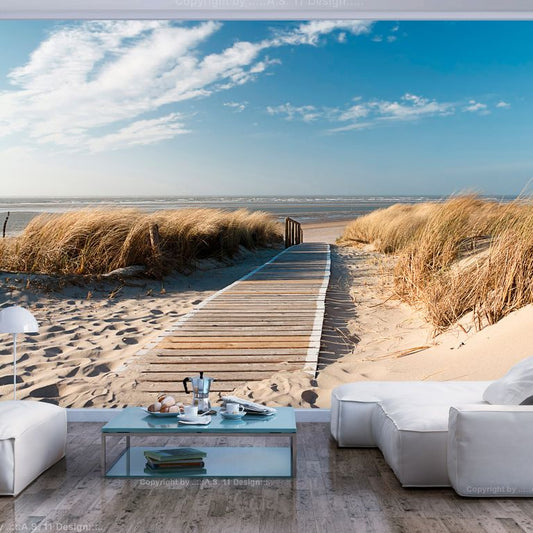 Fototapete - Langeoog - Strand an der Nordsee