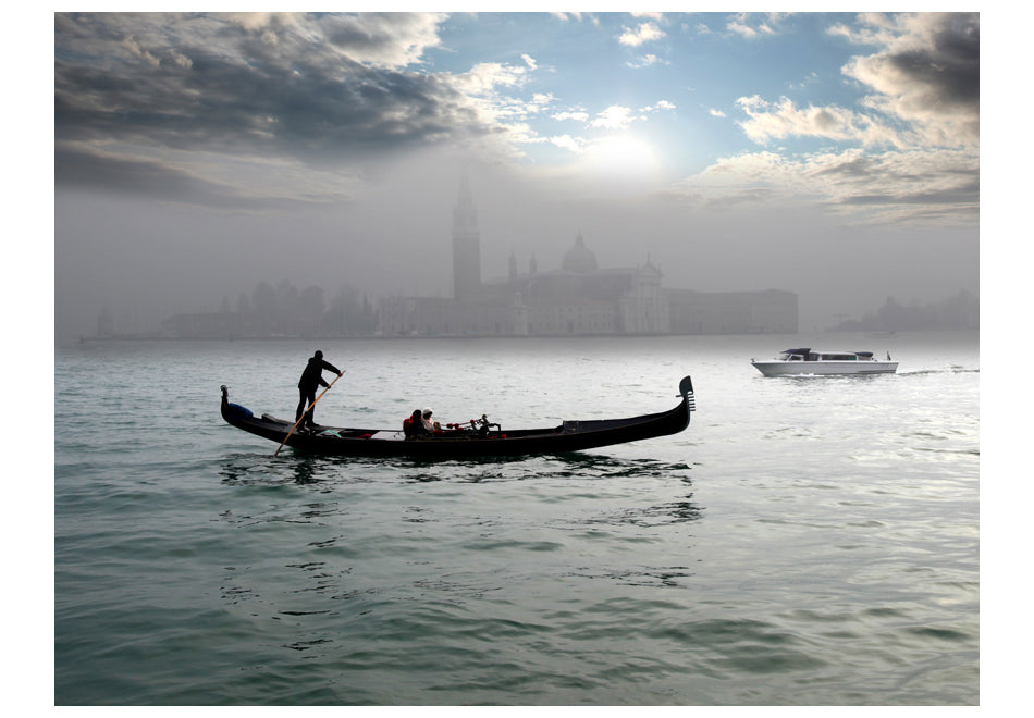 Fototapete - Venedig - eine Reise mit der Gondel