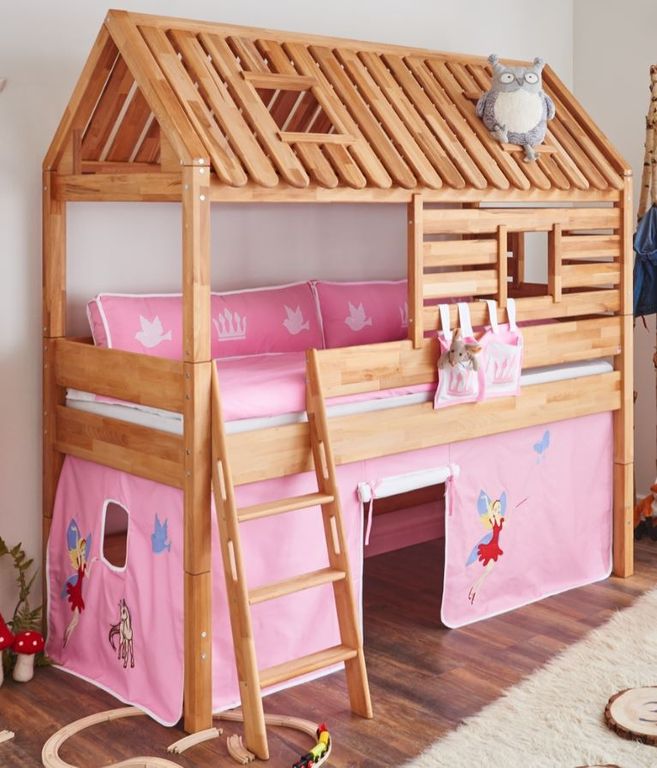 Spielbett Tom´s Hütte 20592 Stoffset Prinzessin - Froschkönig24