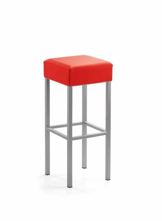 Barhocker myCUBUS Rot/Grau