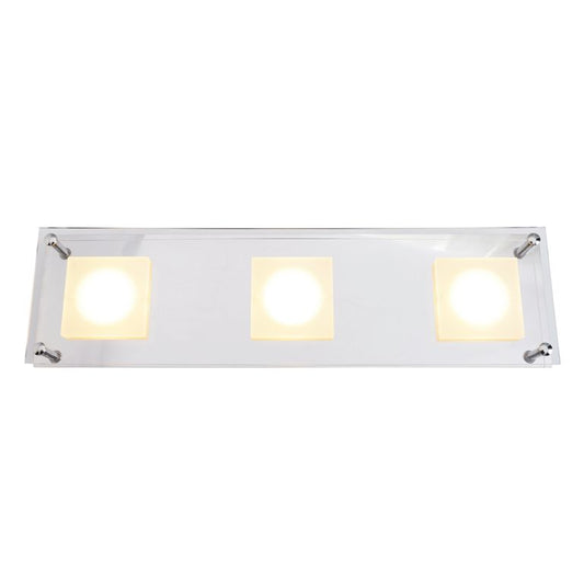 Edingburgh Wandleuchte LED 44x12cm Chrom