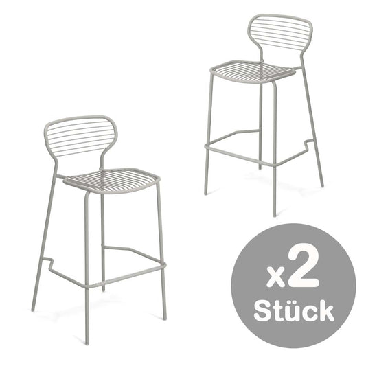 Emu Apero 2er Set Barhocker Zement