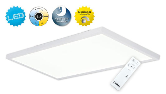 Salta Deckenleuchte LED 60x30cm Weiß