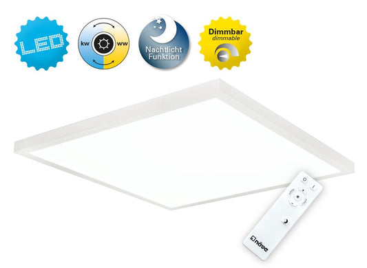 Lima Deckenleuchte LED 60x60cm Weiß