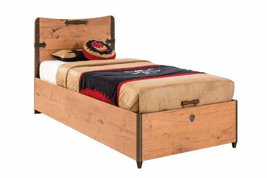 Cilek PIRATE Kinderbett mit Bettkasten 90x190cm Braun