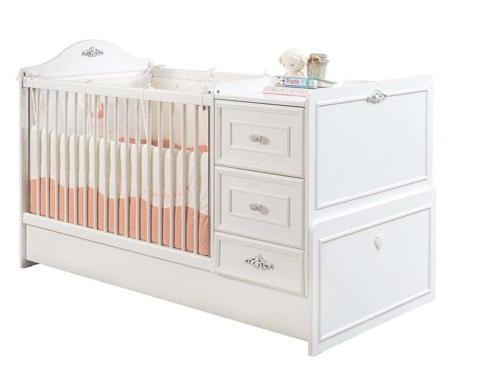 Cilek Romantica Babyzimmer 7tlg. Weiß