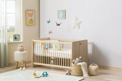 Cilek Montessori Babyzimmer Komplettset 2 Weiß / Grün / Natur