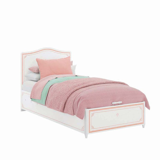 Cilek SELENA PINK Base Bett 100x200cm Weiß / Rosa