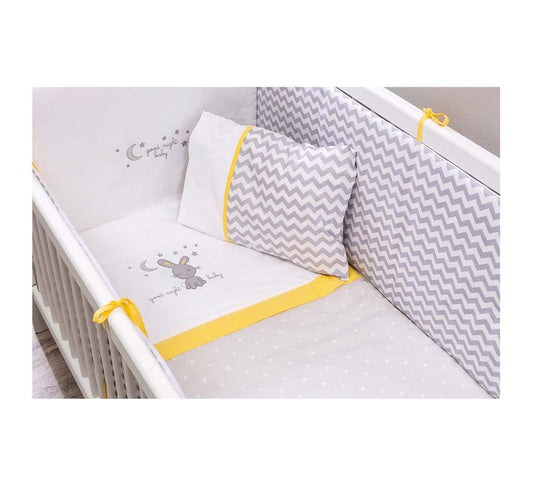 Cilek HAPPY NIGHTS Babyset 60x120cm Weiß / Gemustert