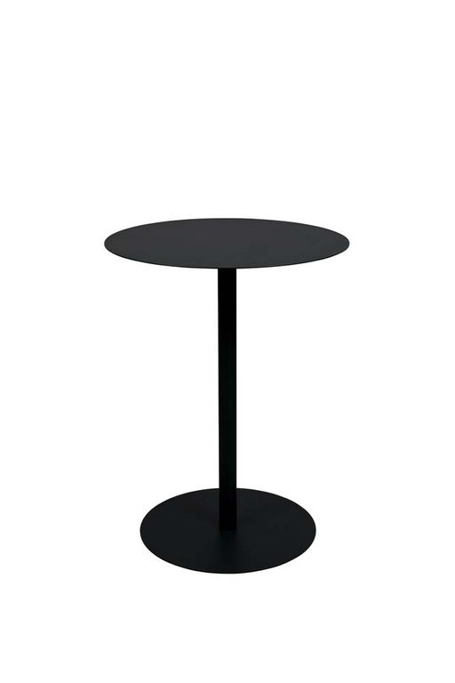 Snow Bistrotisch Partytisch Ø 57 cm Schwarz