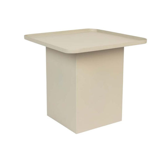 Sverre Beistelltisch quadratisch 44x44cm Beige