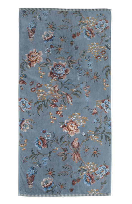 Secret Garden Duschtuch 70x140 cm Blau