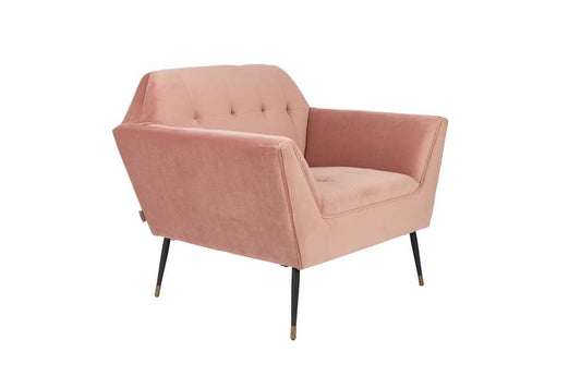 Kate Lounge-Sessel Rosa