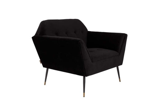 Kate Lounge-Sessel Schwarz