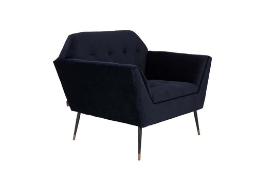 Kate Lounge-Sessel Dunkelblau