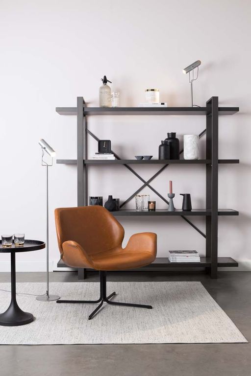 Nikki Lounge Sessel Braun