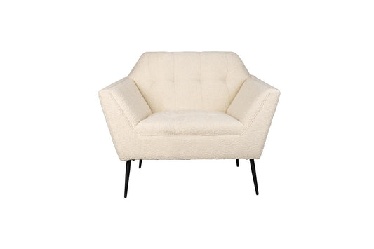 Lounge Sessel Kate Bouclé Beige