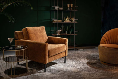 Houda Lounge-Sessel Braun