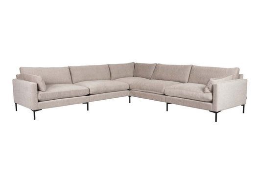 Summer Ecksofa 318x318 cm Beige