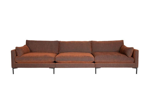 Summer Sofa 4,5-Sitzer Braun/Bronze