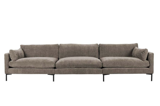 Summer Sofa 4,5-Sitzer Braun/Grau