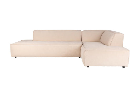 Sofa Fat Freddy Rib RIGHT 3-Sitzer Beige