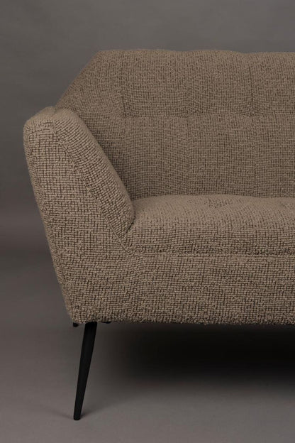 Kate Bouclé Sofa 2-Sitzer Braun