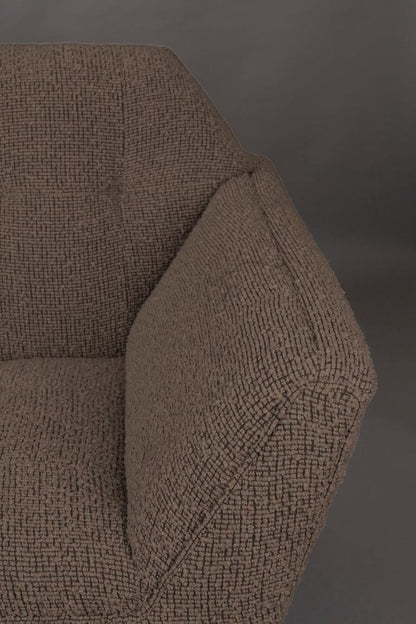 Kate Bouclé Sofa 2-Sitzer Braun