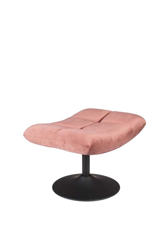 Bar Hocker mit Samtbezug Rosa