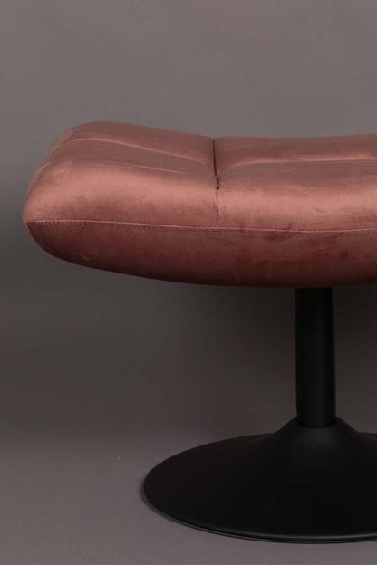 Bar Hocker mit Samtbezug Rosa