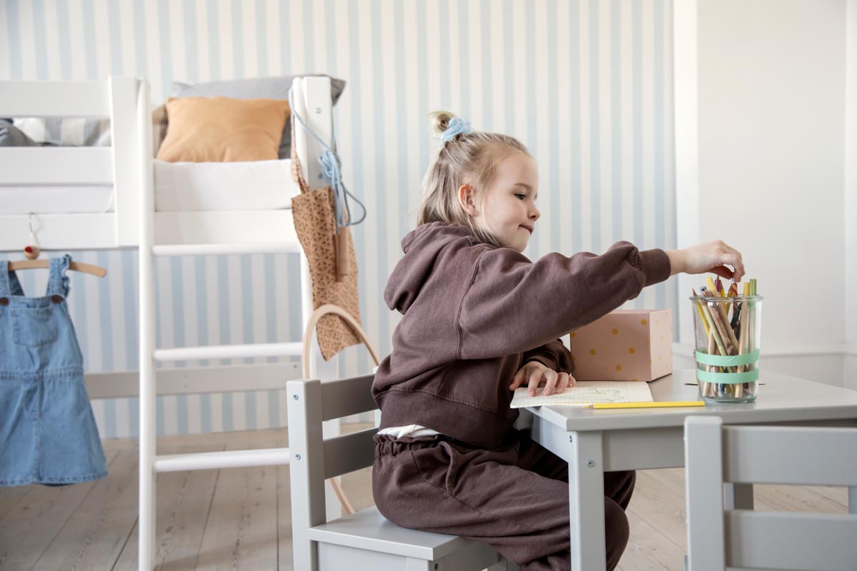 Eco Comfort Mads Kinderstuhl Grau