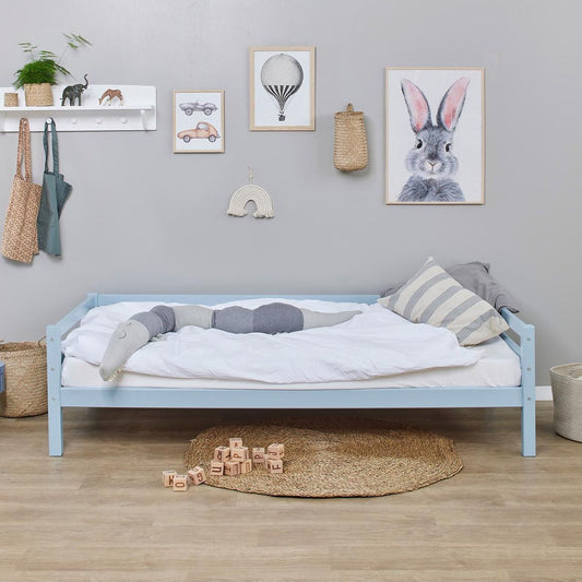 Eco Dream Juniorbett inkl. Rolllattenrost 90x200 cm Hellblau