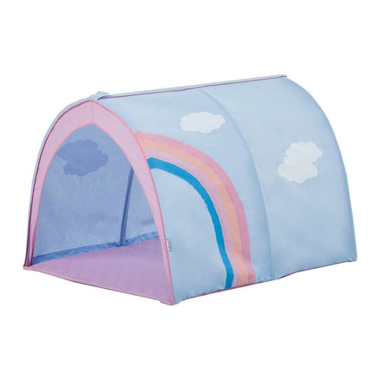 Hoppekids Unicorn Tunnel Blau / Rosa