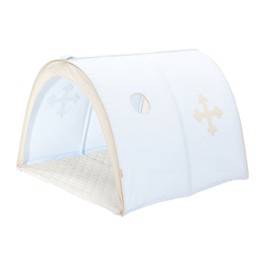 Hoppekids Fairytale Knight Tunnel Hellblau / Grau