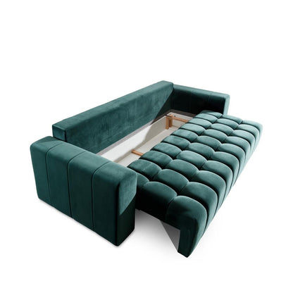 Lazaro Schlafsofa 202x97 cm Lila (Samt - Matt)