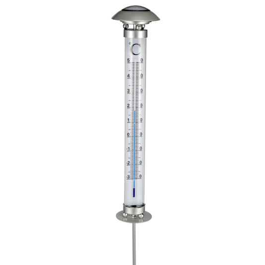 HI Solar-Gartenleuchte mit Thermometer 135620