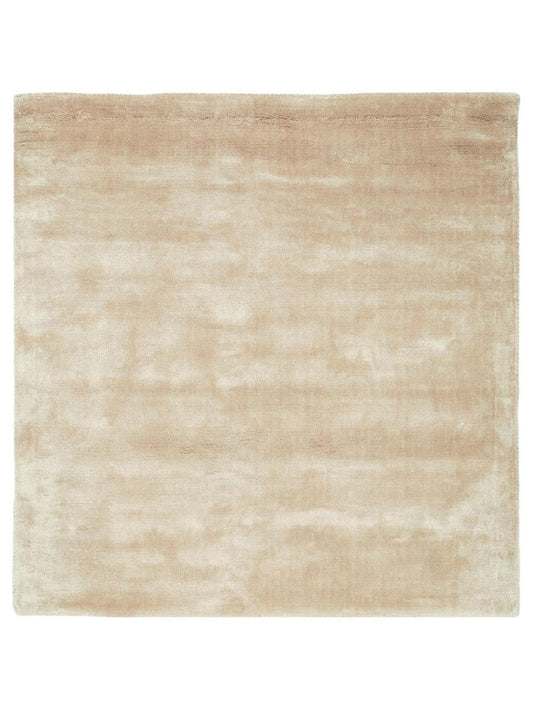 Viskoseteppich Donna 200x200 cm Beige