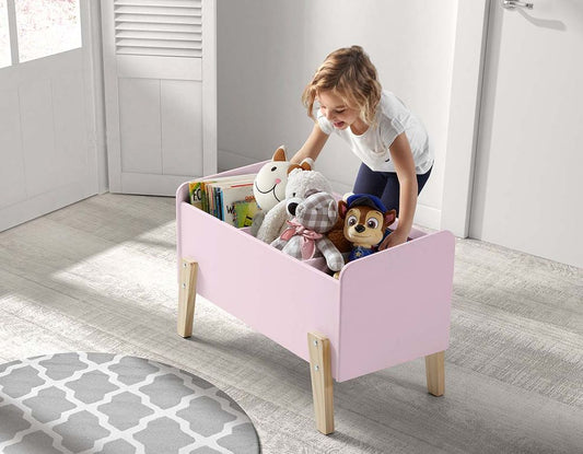 Kiddy Spielkiste für Kinderzimmer Rosa