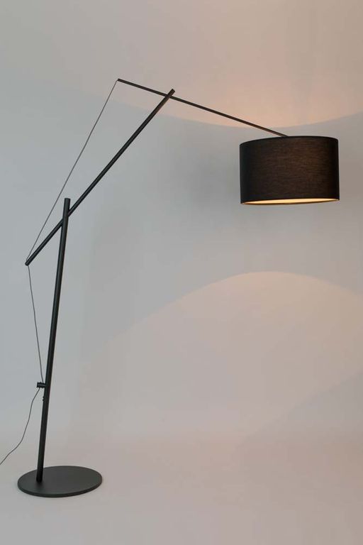 Tokio Flurlampe Schwarz